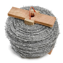 Concertina coated hot dipped galvanized blade binding wire and barbed wire barbed fence